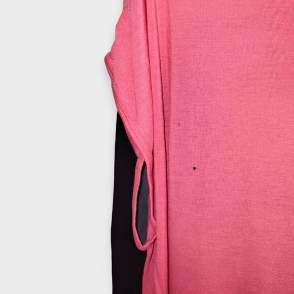 Lane Bryant Womens Tshirt Sz 18 Jet Setter Graphic Coral Sleeveless Scoop Y2K - Picture 6 of 12